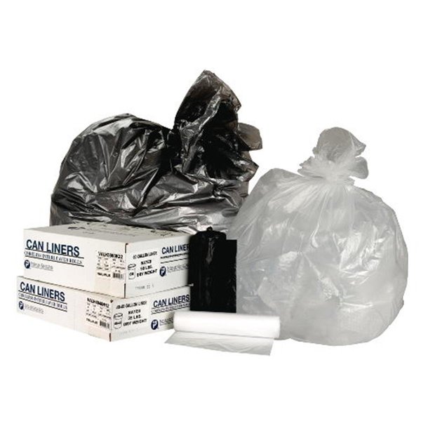 Inteplast Group High Density Commercial Can Liners 40x48 11 Mic - Natural IBS VALH4048N12